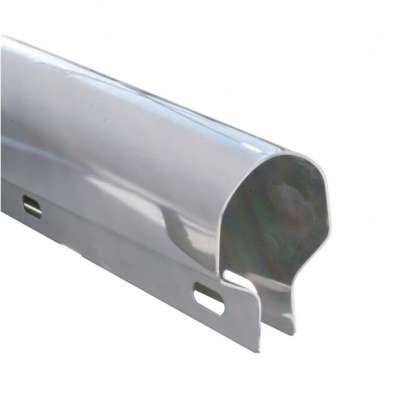 30" Chrome Heavy Duty Mud Flap Hangers - 1-1/8" Bolt Pattern (Pair)