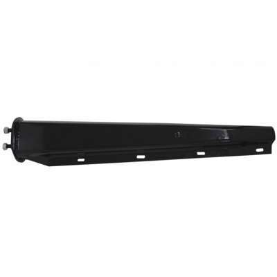 30" Black Heavy Duty Mud Flap Hangers - 1-1/8" Bolt Pattern (Pair)
