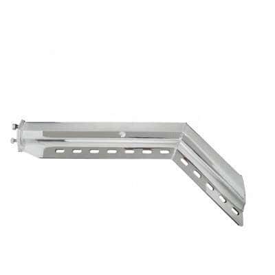 30" 430SS 45-Degree Angled Heavy Duty Mud Flap Hangers (Pair)
