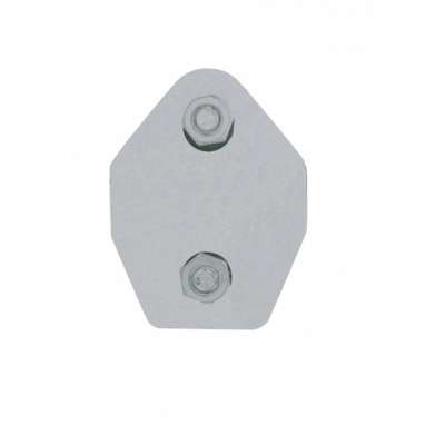 30&Quot; 430Ss 45-Degree Angled Heavy Duty Mud Flap Hangers (Pair) 4 30" 430SS 45-Degree Angled Heavy Duty Mud Flap Hangers (Pair)
