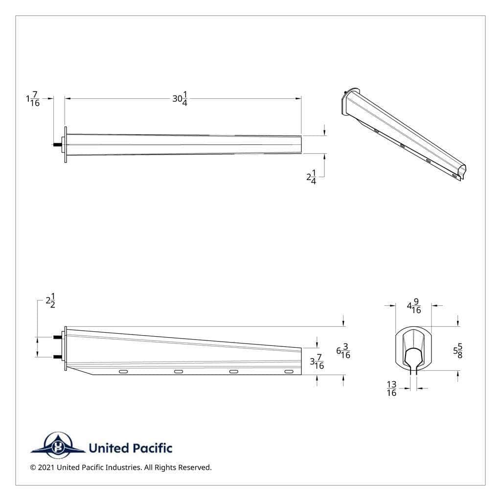 30&Quot; Stainless Steel Heavy Duty Mud Flap Hangers With Reflector (Pair) 5 30" Stainless Steel Heavy Duty Mud Flap Hangers With Reflector (Pair)
