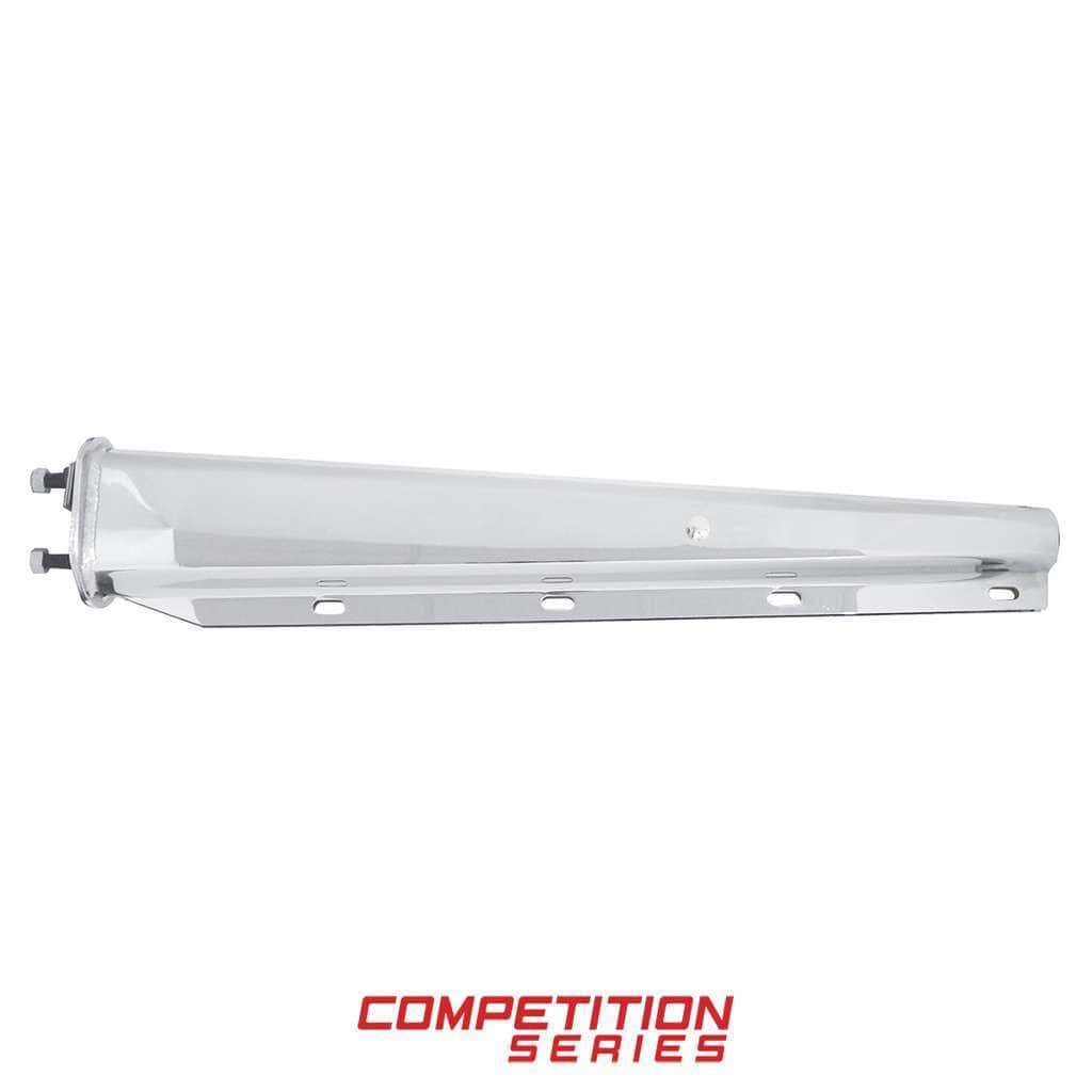 30" Chrome Heavy Duty Mud Flap Hangers - 2-1/2" Bolt Pattern - Competition Series (Pair)