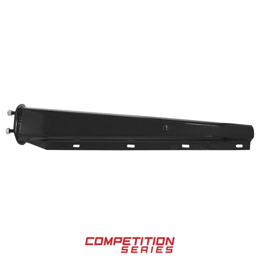 30" Black Heavy Duty Mud Flap Hangers - 2-1/2" Bolt Pattern - Competition Series (Pair)
