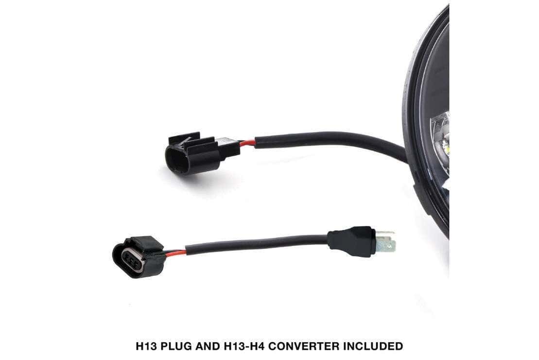 Procomp Jeep Headlights: 7&Quot; Round Led Hi/Lo (07-18 Jk) 5 ProComp Jeep Headlights: 7" Round LED Hi/Lo (07-18 JK)