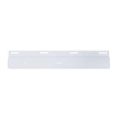 Stainless Top Mud Flap Plate - 17" Light Bar Cutout (Each)