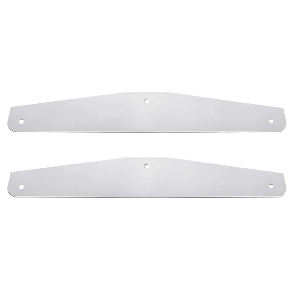 24" x 4" Stainless Steel Bottom Mud Flap Plate - Bolt Thru