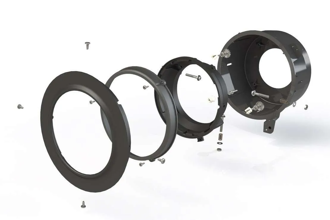 Jeep Wrangler JL / Gladiator JT: 7in LED Headlight Adapters