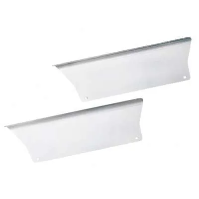 Stainless Peterbilt 579 Back Step Trim - Upper