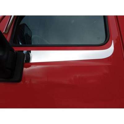 Stainless Peterbilt 579 Door Window Accent