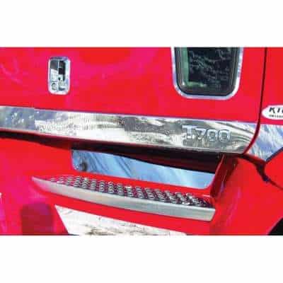 Stainless Kenworth T700 Front Upper Step Kick Plate