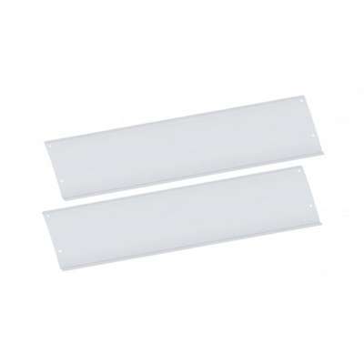 Polished Stainless Steel Lower Front Step Kick Plates For 2003-05 Volvo VN Series