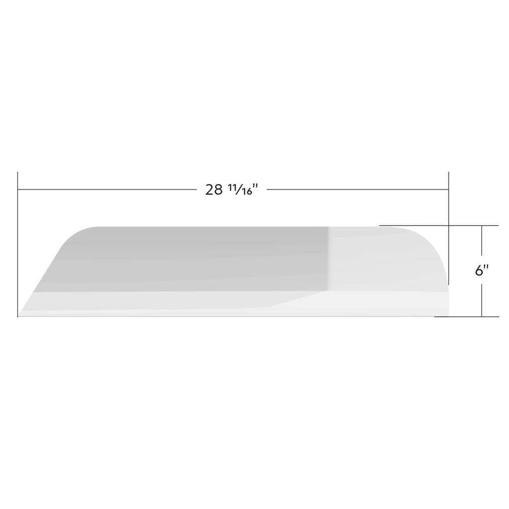 Stainless 6&Quot; Chopped Window Trim For 2008-2017 Freightliner Cascadia 6 Stainless 6" Chopped Window Trim For 2008-2017 Freightliner Cascadia