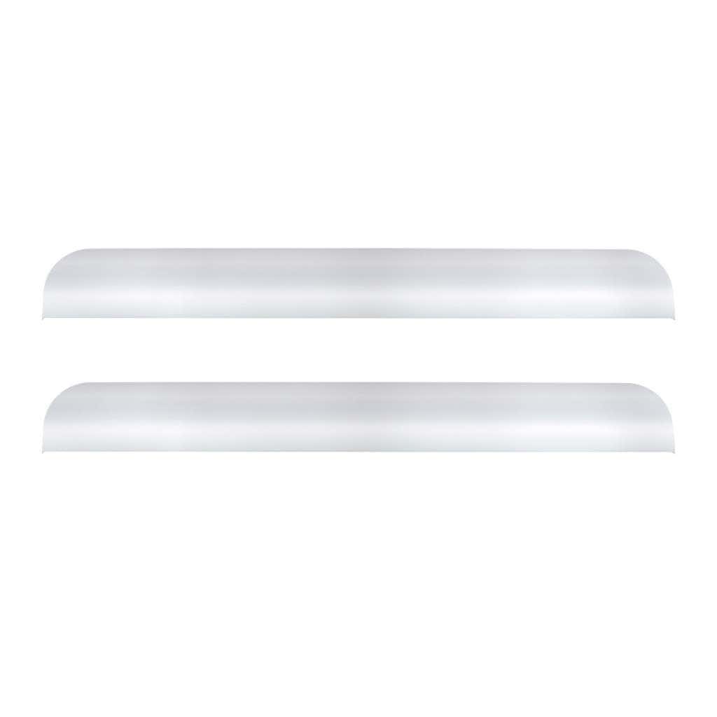 430 SS Lower Step Surface Protective Plates For 2018-2025 Freightliner Cascadia (Pair)