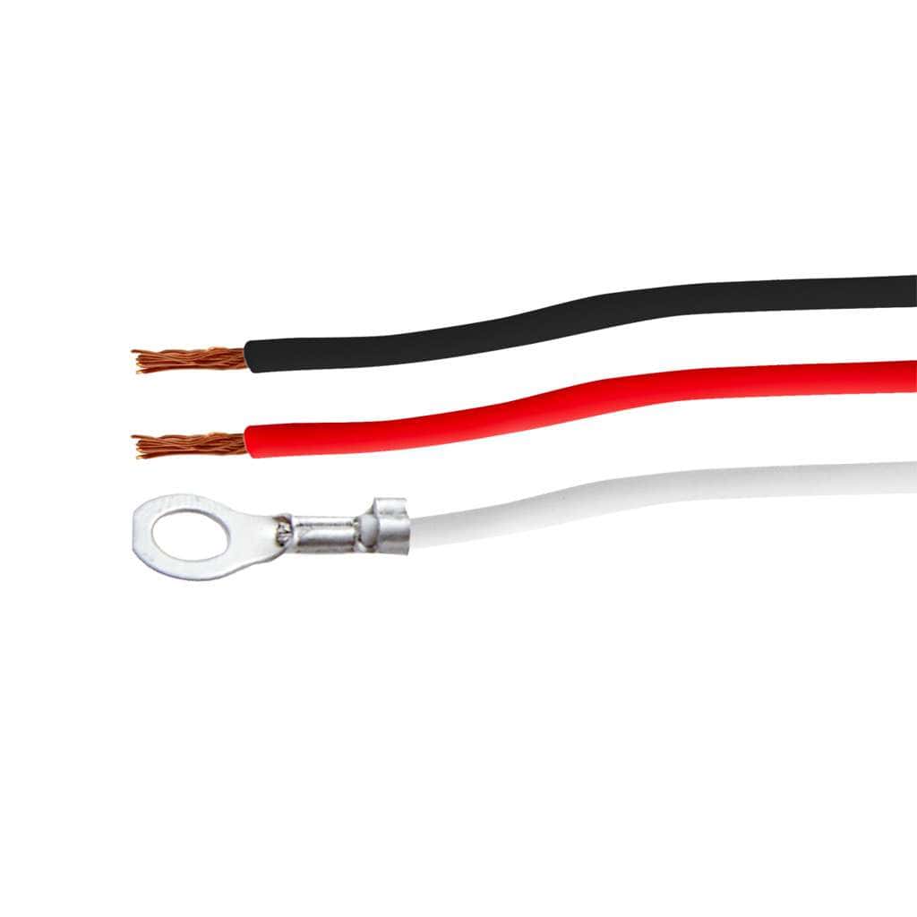 3 Wire Pigtail With 3 Prong Straight Plug - 12&Quot; Lead 4 3 Wire Pigtail With 3 Prong Straight Plug - 12" Lead