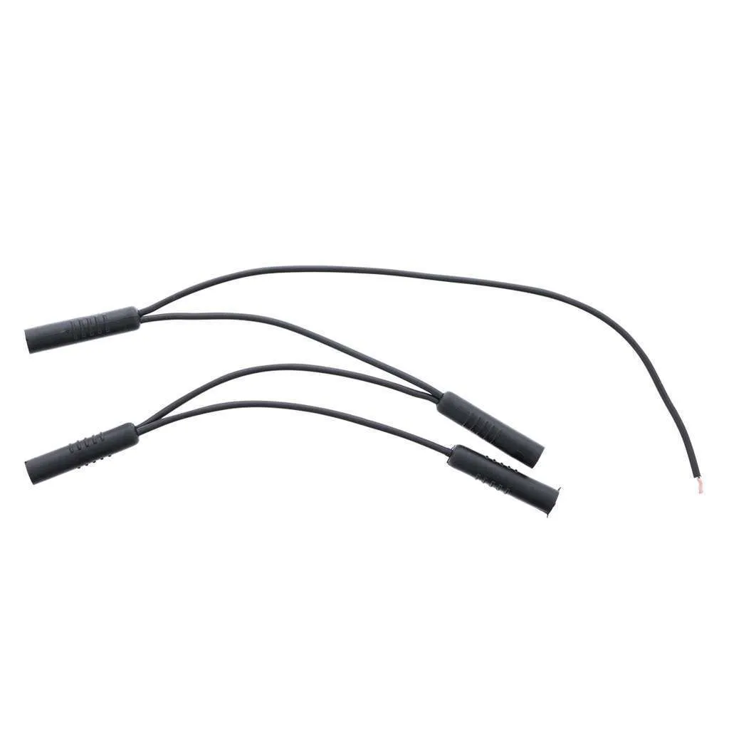 0.180" Female Plug Wire Harness With 4 Plugs-3-7/8" Lead