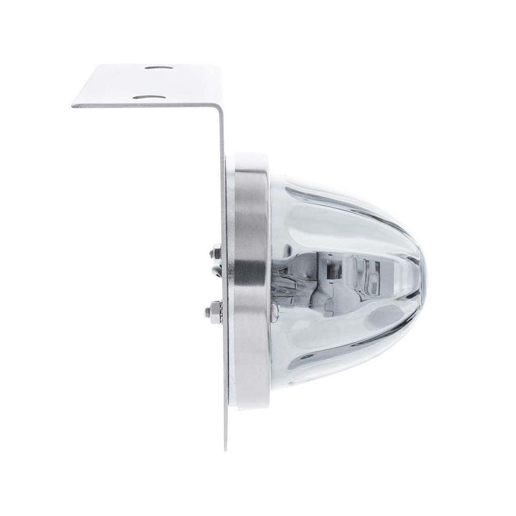 Ultraburst Glass Watermelon Light With Stainless Steel Light Bracket Kit-Amber Led/Clear Lens 4 UltraBurst Glass Watermelon Light With Stainless Steel Light Bracket Kit-Amber LED/Clear Lens