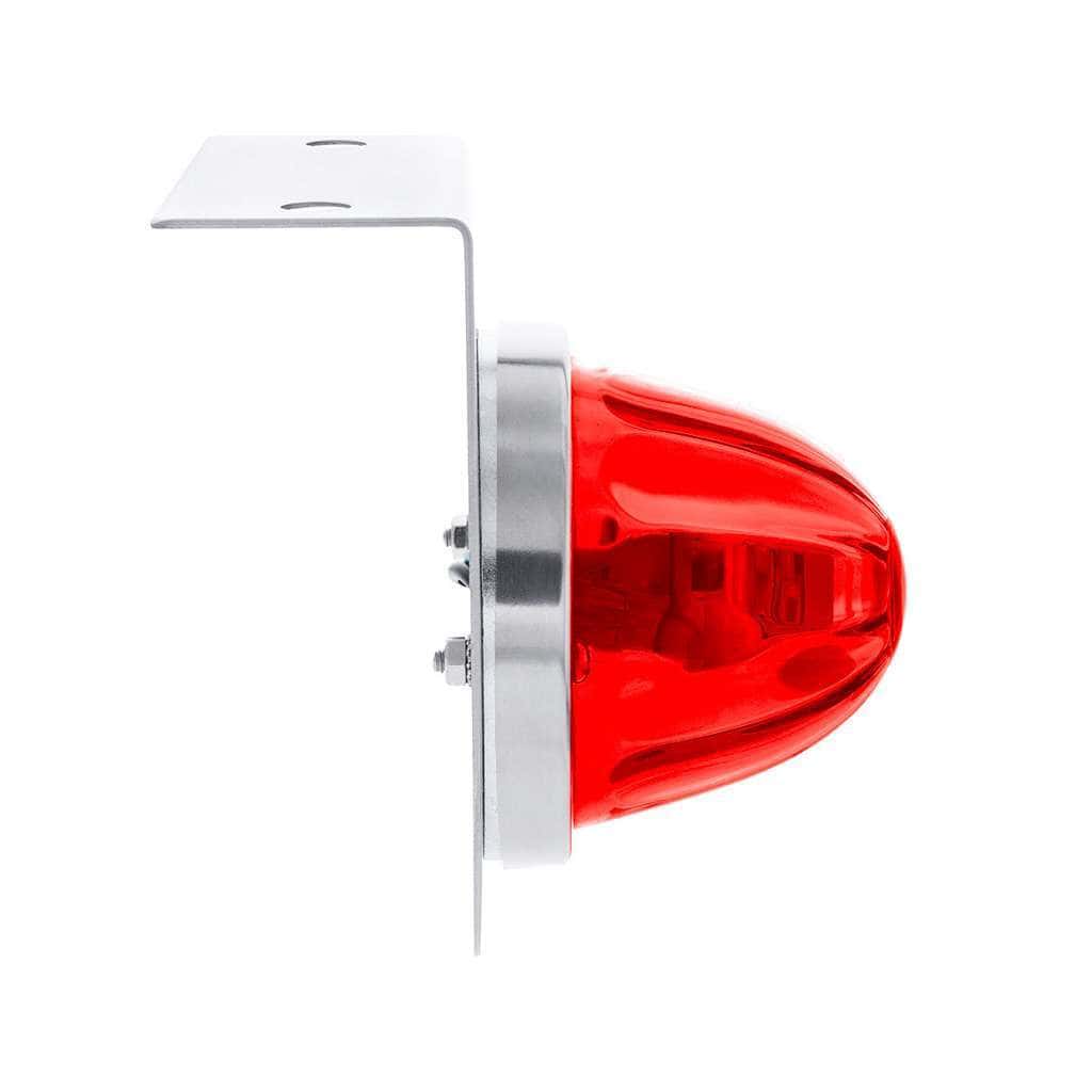 Ultraburst Glass Watermelon Light With Stainless Steel Light Bracket Kit-Red Led/Red Lens 4 UltraBurst Glass Watermelon Light With Stainless Steel Light Bracket Kit-Red LED/Red Lens