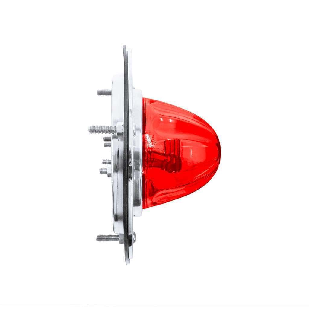 Dual Function Glass Watermelon Sleeper Bunk Kit With 304 Stainless Steel Bezel &Amp; Led Bulb-Red Lens/Red Led 5 Dual Function Glass Watermelon Sleeper Bunk Kit With 304 Stainless Steel Bezel & LED Bulb-Red Lens/Red LED