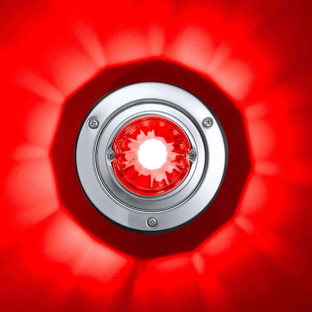 Dual Function Glass Watermelon Sleeper Bunk Kit With 304 Stainless Steel Bezel &Amp; Led Bulb-Red Lens/Red Led 10 Dual Function Glass Watermelon Sleeper Bunk Kit With 304 Stainless Steel Bezel & LED Bulb-Red Lens/Red LED