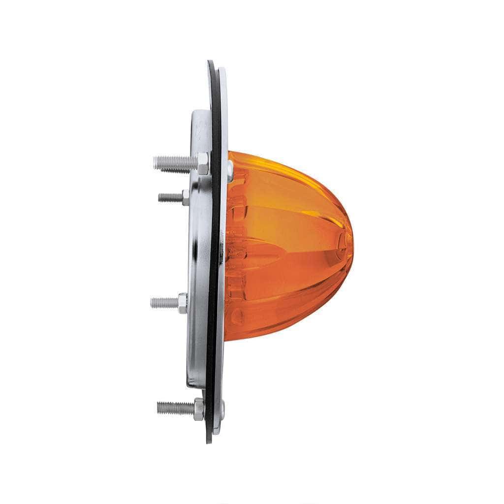 17 Led Dual Function Watermelon Light Sleeper Bunk Kit With 304 Stainless Steel Bezel-Amber Led/Amber Lens 5 17 LED Dual Function Watermelon Light Sleeper Bunk Kit With 304 Stainless Steel Bezel-Amber LED/Amber Lens