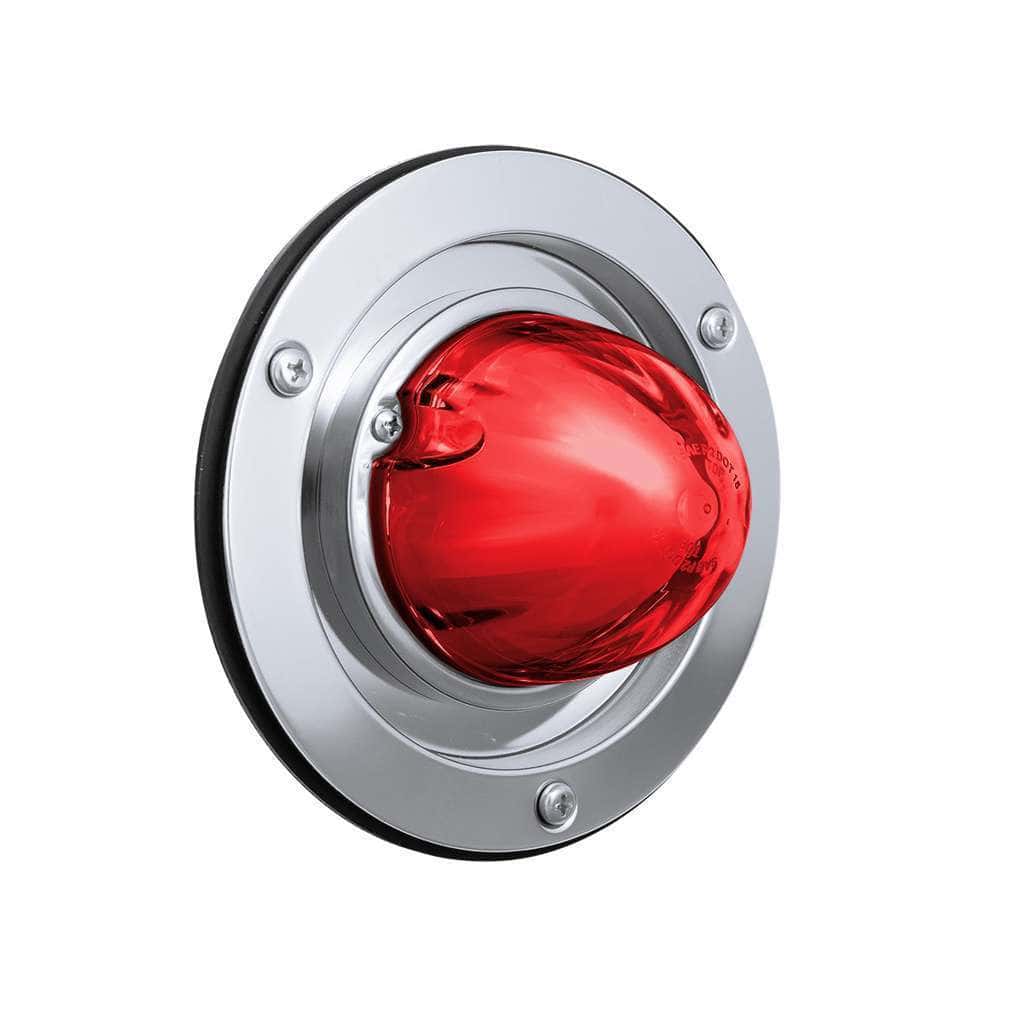 9 Led Dual Function Glolight Watermelon Sleeper Bunk Kit With 304 Stainless Steel Bezel-Red Led/Red Lens 3 9 LED Dual Function GloLight Watermelon Sleeper Bunk Kit With 304 Stainless Steel Bezel-Red LED/Red Lens
