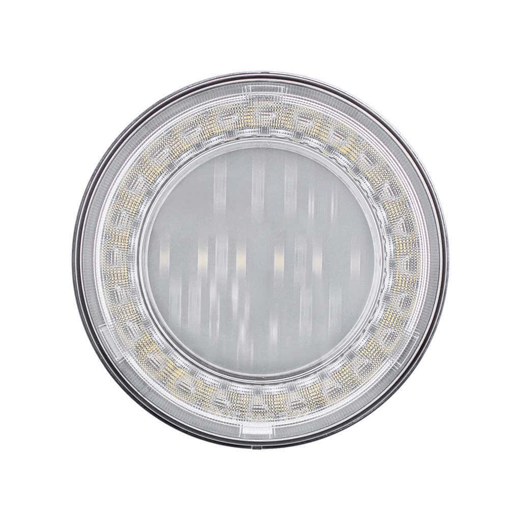 30 LED 4" Round Lumos Light I-Series (Back-Up) - White LED/Clear Lens