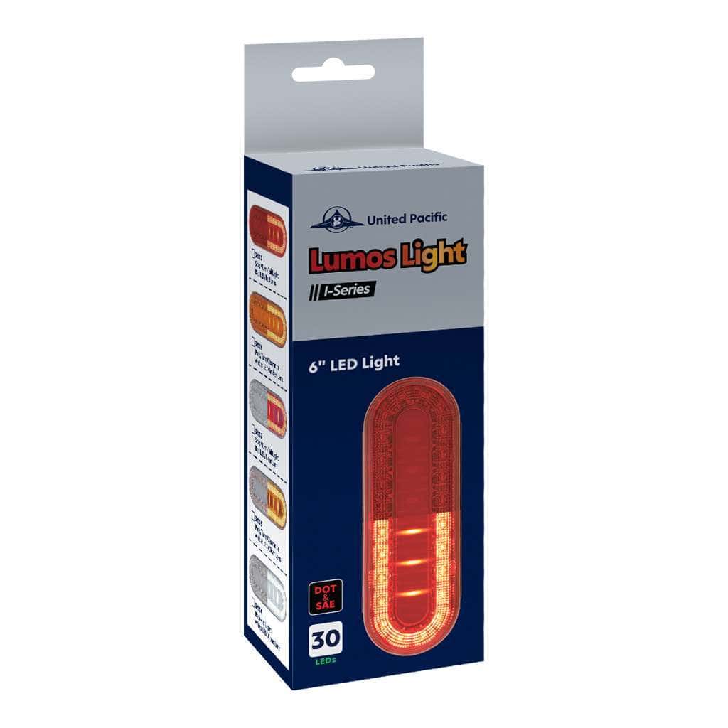 30 Led 6&Quot; Oval Lumos Light I-Series (Turn Signal) - Amber Led/Amber Lens 7 30 LED 6" Oval Lumos Light I-Series (Turn Signal) - Amber LED/Amber Lens