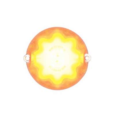 9 Led Dual Function Glolight Watermelon Grakon 1000 Style Cab Light - Amber Led/Clear Lens 4 9 LED Dual Function GloLight Watermelon Grakon 1000 Style Cab Light - Amber LED/Clear Lens