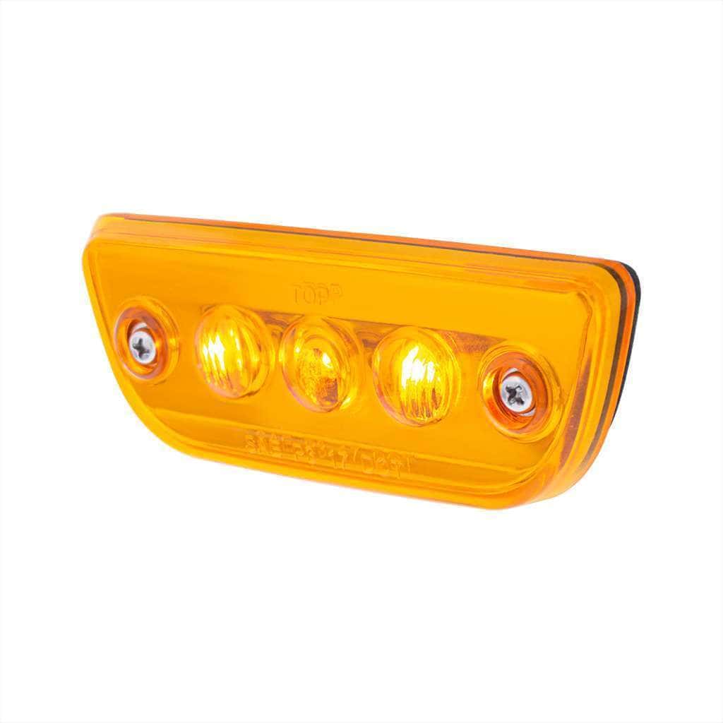 3 Led Cab Light For 2013-2021 Peterbilt 579 &Amp; Kenworth T680/T770/T880 -Amber Led/Lens 3 3 LED Cab Light For 2013-2021 Peterbilt 579 & Kenworth T680/T770/T880 -Amber LED/Lens
