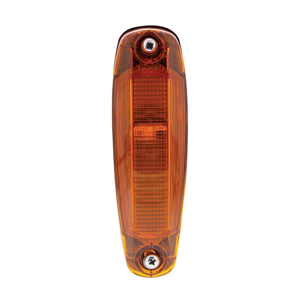 2 LED Cab Light For 2018-2025 Freightliner Cascadia - Amber LED/Amber Lens