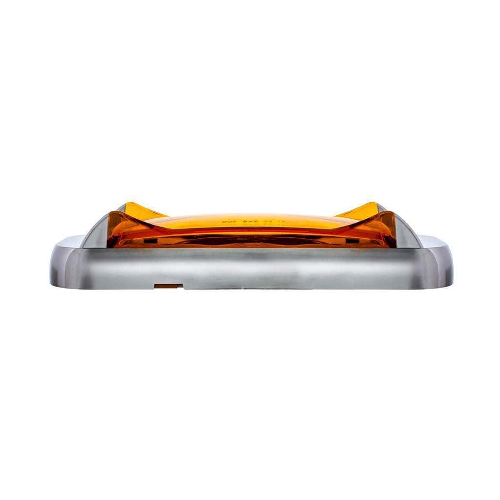 4 Led Saber Rectangular Marker Light With Amber Lens 5 4 LED Saber Rectangular Marker Light With Amber Lens