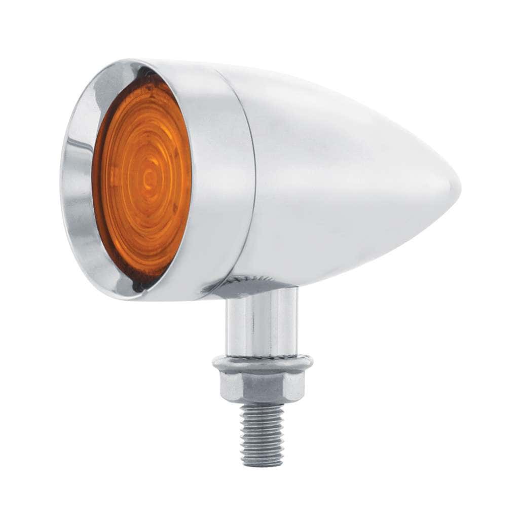 9 Led Dual Function Mini Bullet Light - Amber Led/ Amber Lens 3 9 LED Dual Function Mini Bullet Light - Amber LED/ Amber Lens