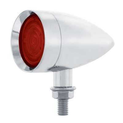 9 Led Dual Function Mini Bullet Light - Red Led/Red Lens 3 9 LED Dual Function Mini Bullet Light - Red LED/Red Lens