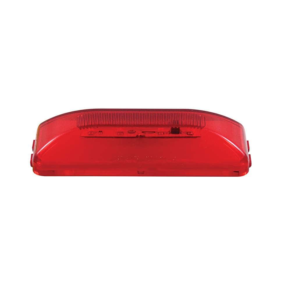 10 Led Rectangular Glolight (Clearance/Marker) - Red Led/Red Lens 3 10 LED Rectangular GloLight (Clearance/Marker) - Red LED/Red Lens