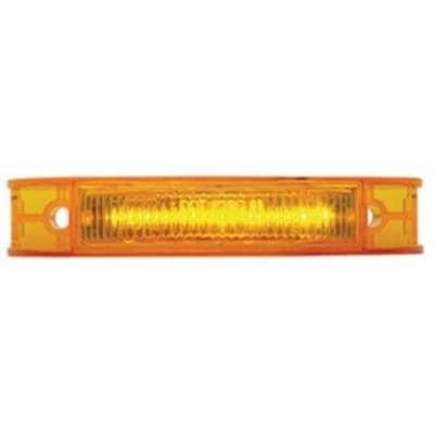 7 LED Rectangular Light (Clearance/Marker) - Amber LED/Amber Lens