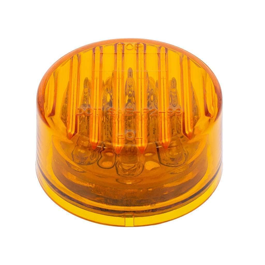 9 Led 2&Quot; Round Light (Clearance/Marker) - Amber Led/Amber Lens 3 9 LED 2" Round Light (Clearance/Marker) - Amber LED/Amber Lens