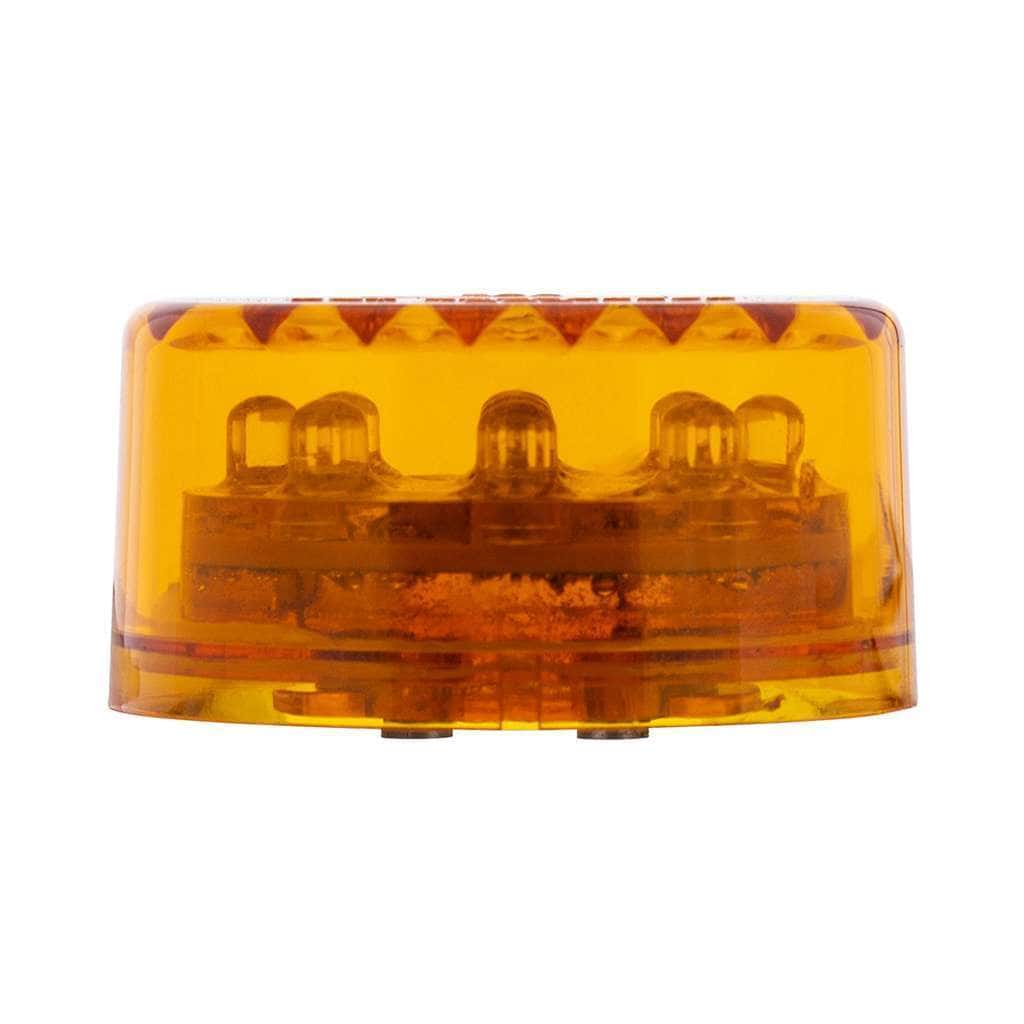 9 Led 2&Quot; Round Light (Clearance/Marker) - Amber Led/Amber Lens 4 9 LED 2" Round Light (Clearance/Marker) - Amber LED/Amber Lens