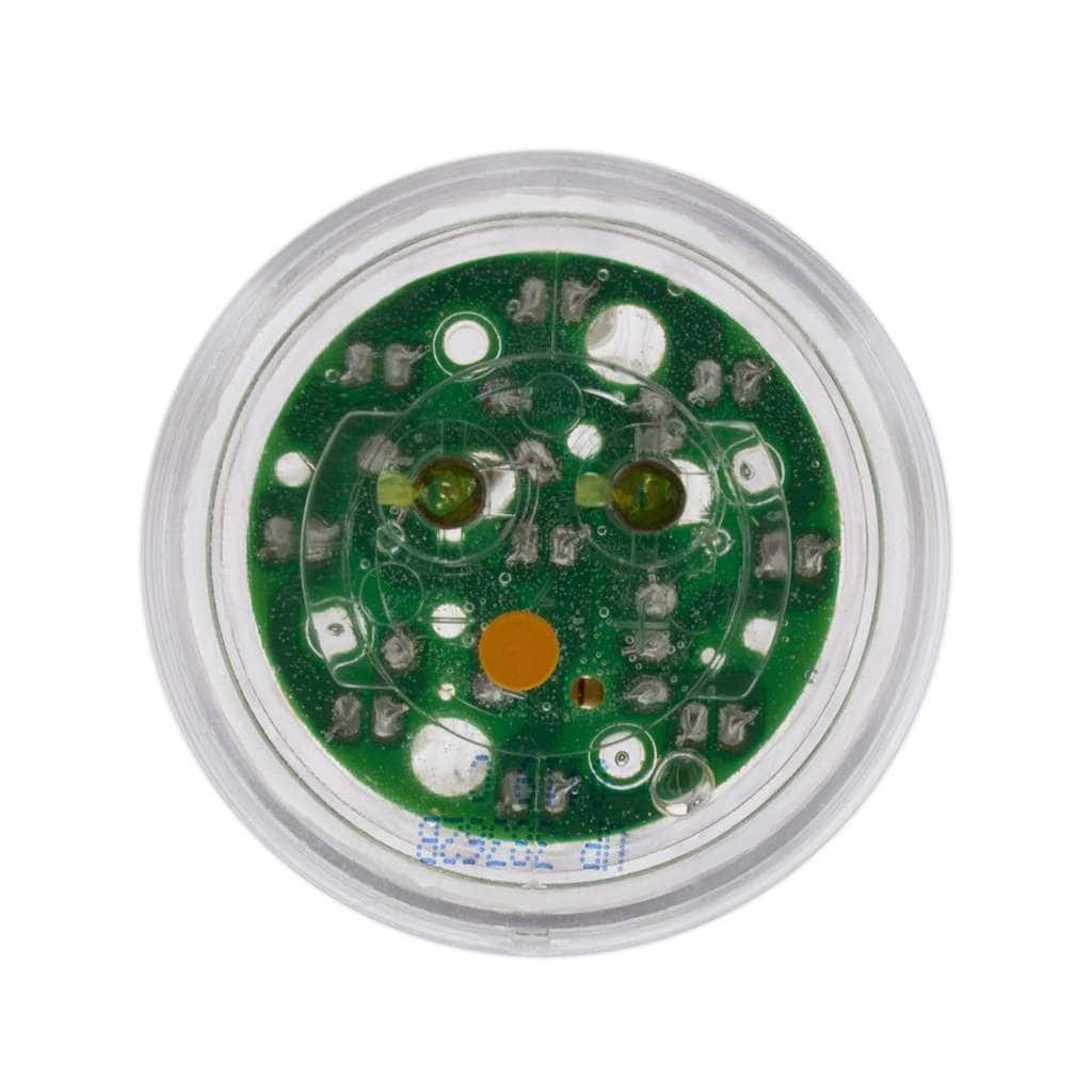 9 Led 2&Quot; Round Light (Clearance/Marker) - Amber Led/Clear Lens 5 9 LED 2" Round Light (Clearance/Marker) - Amber LED/Clear Lens