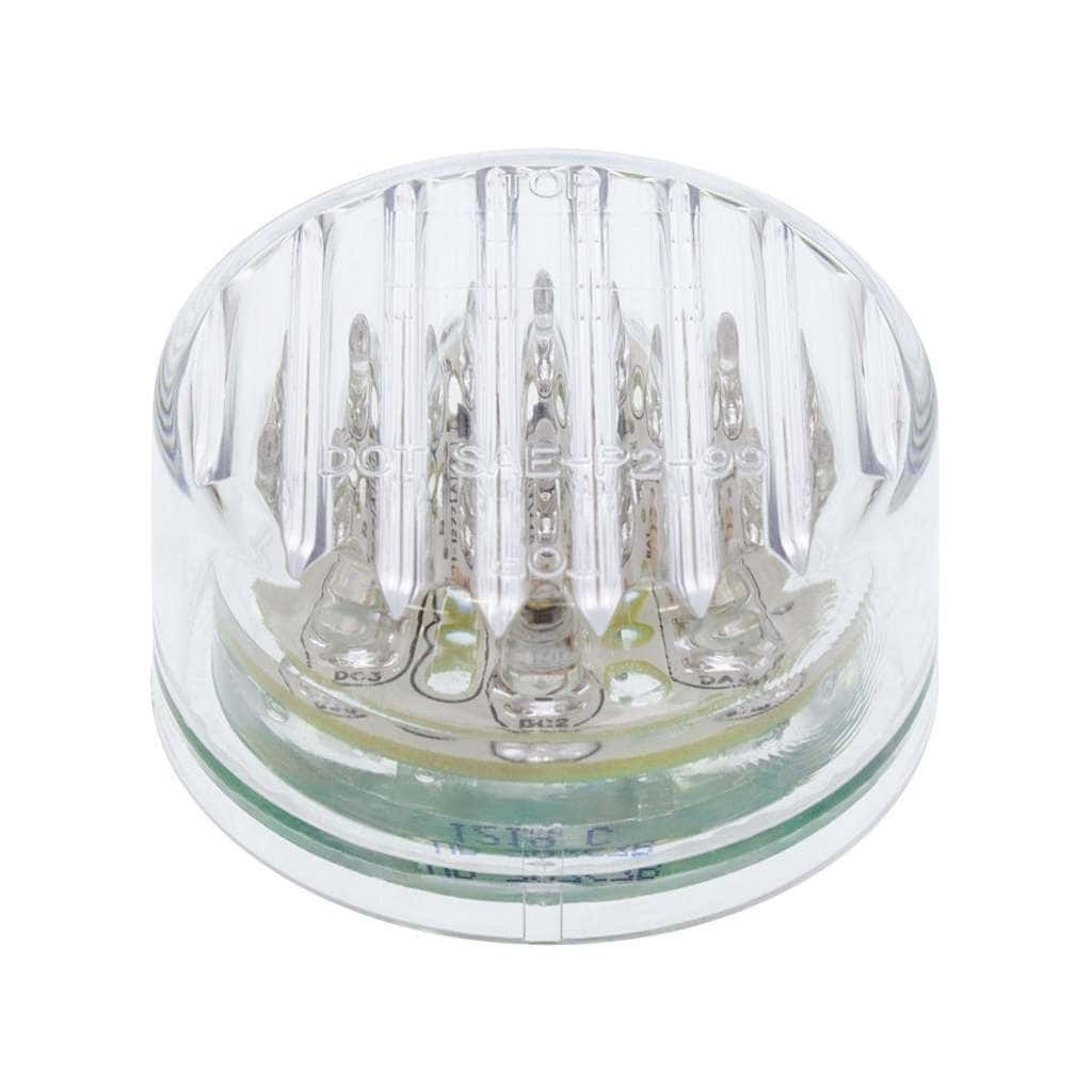 9 Led 2&Quot; Round Light (Clearance/Marker) - Red Led/Clear Lens 3 9 LED 2" Round Light (Clearance/Marker) - Red LED/Clear Lens