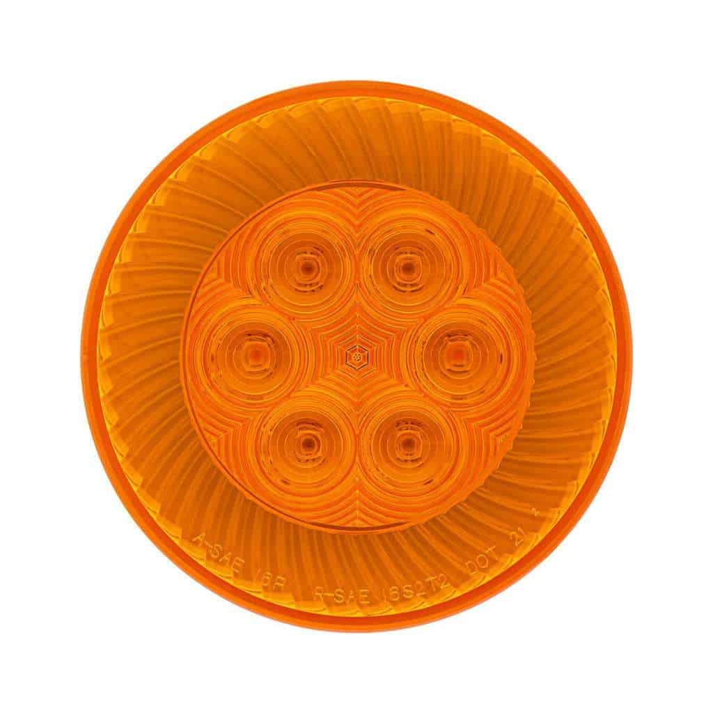16 Led 4&Quot; Round Turbine Light (Turn Signal) - Amber Led/Amber Lens 3 16 LED 4" Round Turbine Light (Turn Signal) - Amber LED/Amber Lens