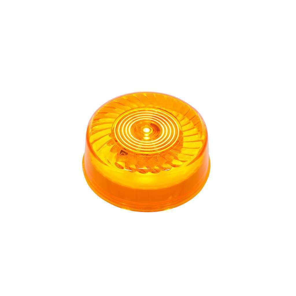 7 Led 2&Quot; Round Turbine Light (Clearance/Marker) - Amber Led/Amber Lens 3 7 LED 2" Round Turbine Light (Clearance/Marker) - Amber LED/Amber Lens