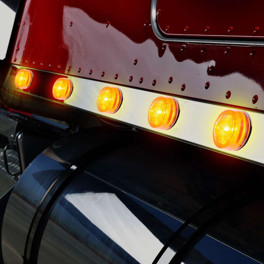 3 Led Oval Clearance/Marker Light-Amber Led/Amber Lens 8 3 LED Oval Clearance/Marker Light-Amber LED/Amber Lens