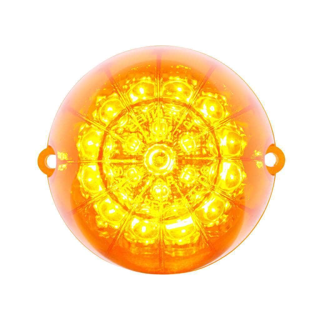 19 Led Reflector Grakon 1000 Style Cab Light - Amber Led/Amber Lens 4 19 LED Reflector Grakon 1000 Style Cab Light - Amber LED/Amber Lens