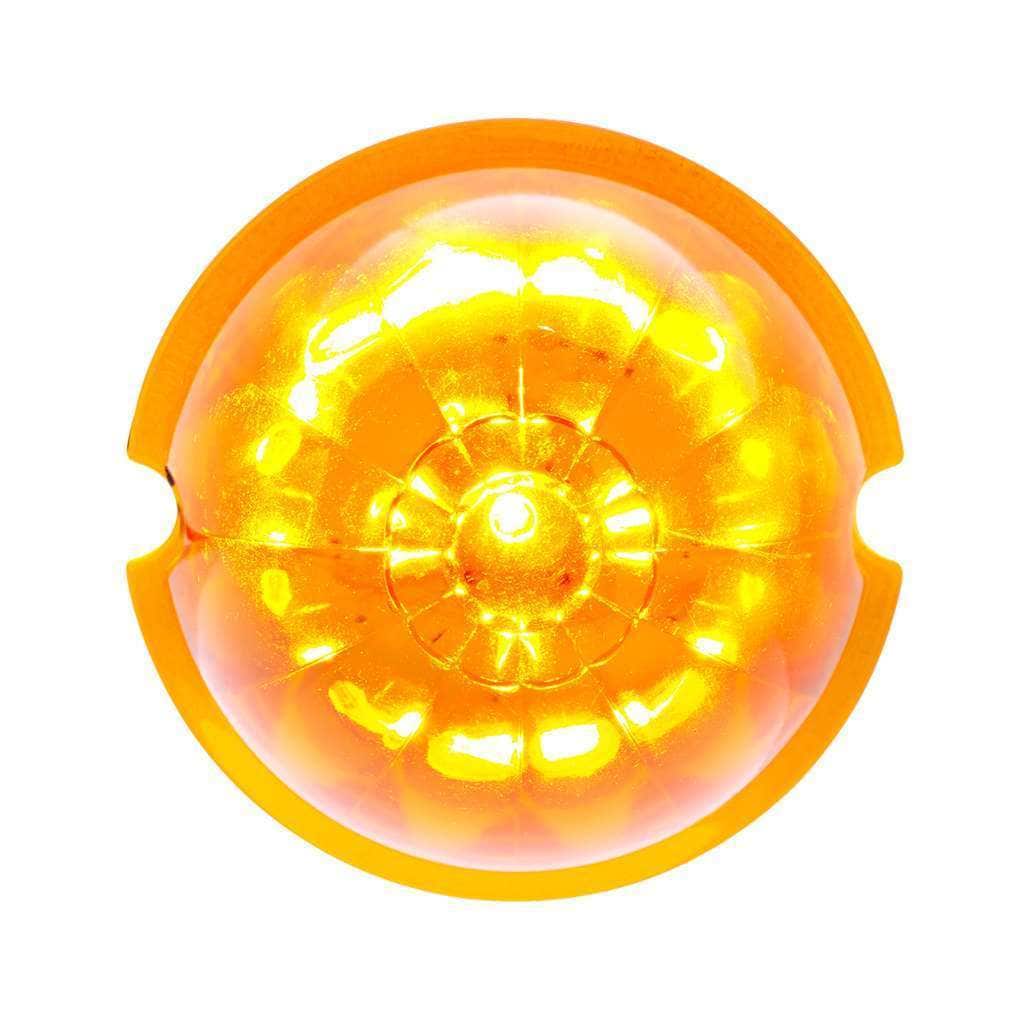 17 Led Dual Function Watermelon Cab Light – Amber 4 17 LED Dual Function Watermelon Cab Light – Amber