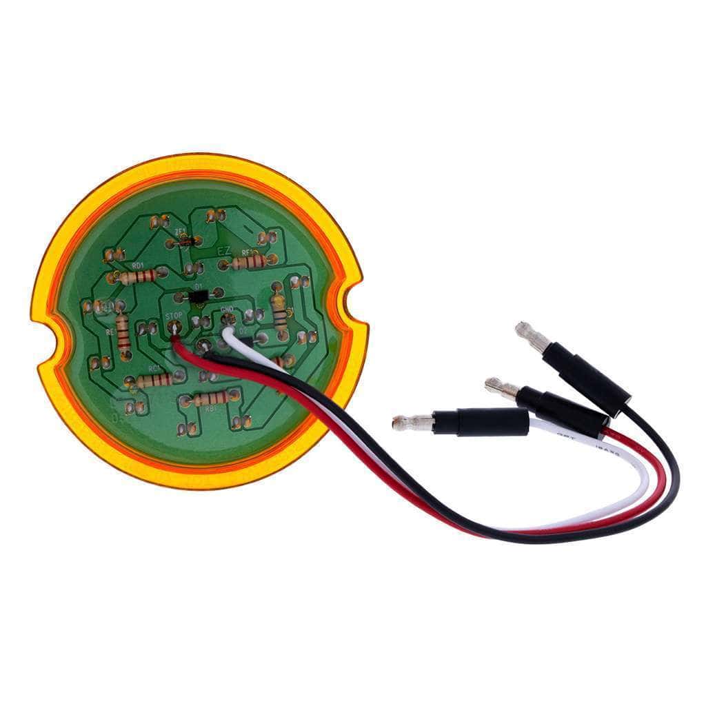 17 Led Dual Function Watermelon Cab Light – Amber 5 17 LED Dual Function Watermelon Cab Light – Amber