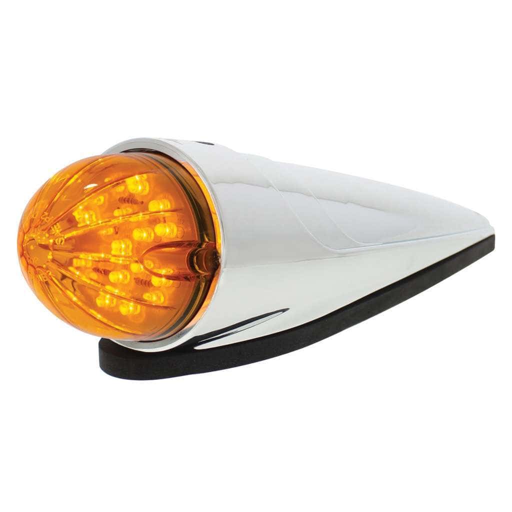 19 LED Short Watermelon Grakon 1000 Style Cab Light Kit - Amber LED/Amber Lens