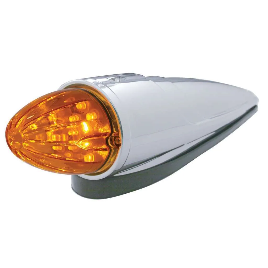 19 LED Long Watermelon Grakon 1000 Style Cab Light Kit - Amber LED/Amber Lens
