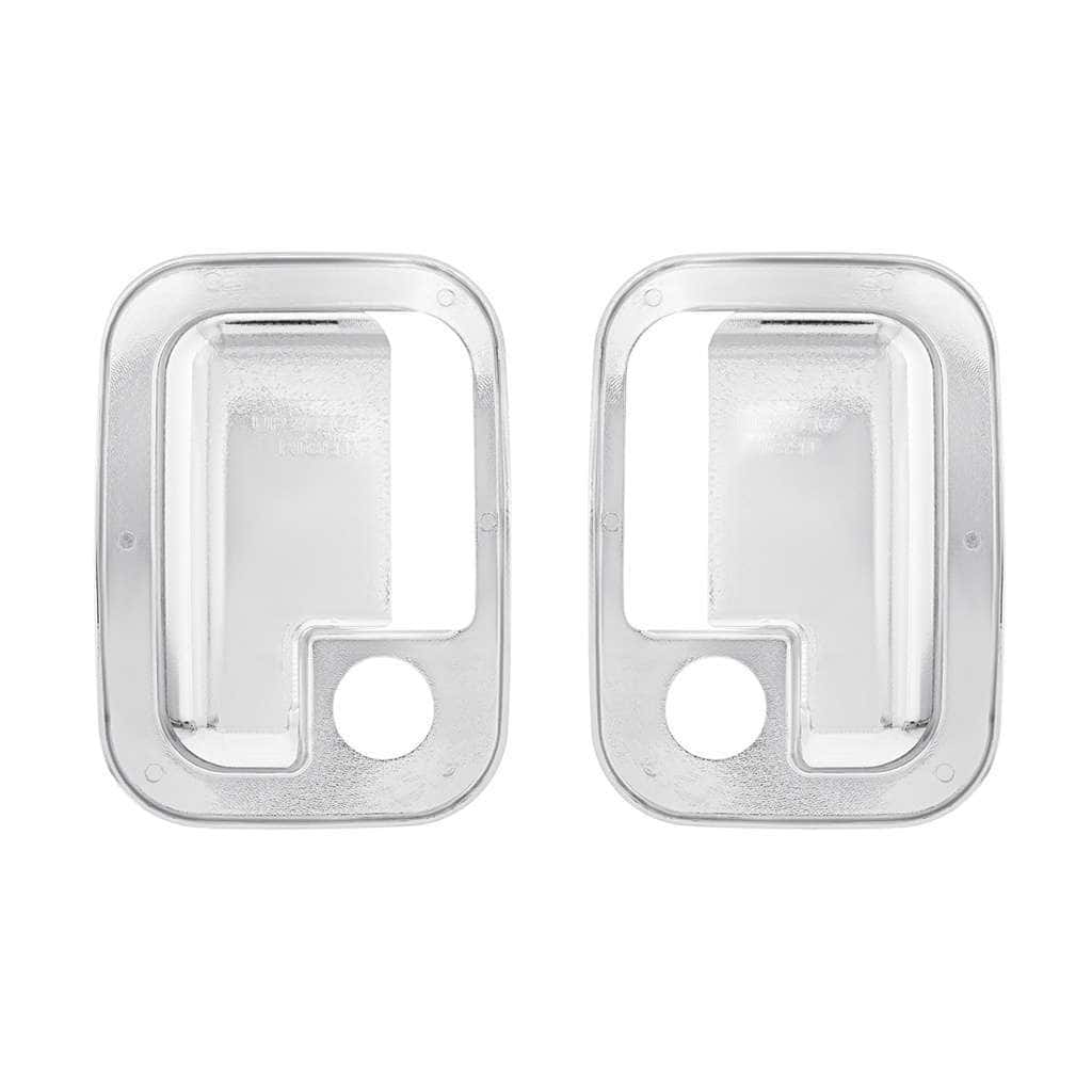 Chrome Exterior Door Handle Cover For 2003+ Kenworth & 2004+ Peterbilt Trucks