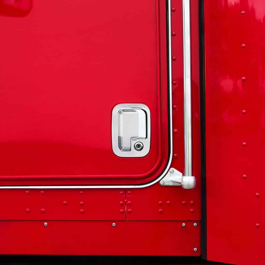 Chrome Exterior Door Handle Cover For 2003+ Kenworth &Amp; 2004+ Peterbilt Trucks 4 Chrome Exterior Door Handle Cover For 2003+ Kenworth & 2004+ Peterbilt Trucks