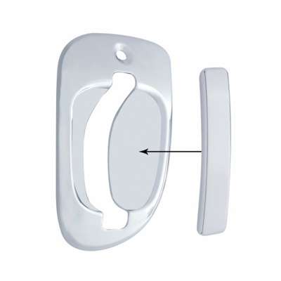 Chrome Exterior Door Handle Cover For Freightliner Cascadia (2008-2017) And M2 (2004+)